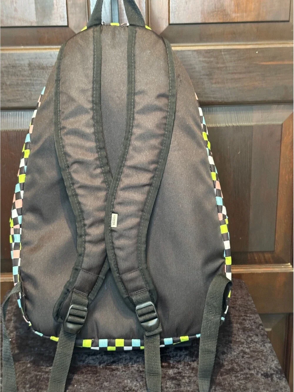 Vans Multicolor Checkerboard Backpack - Picture 5 of 8